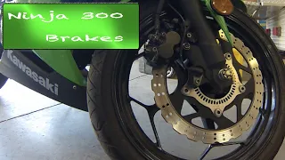 Replace your brake pads easy | Ninja 300