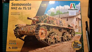 Italeri - 1/35 Semovente M42 da 75/18 Unboxing