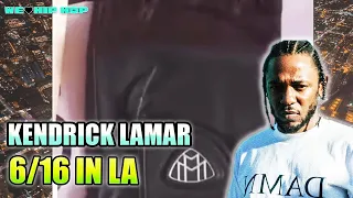 KENDRICK LAMAR 6/16 IN LA REACTION