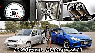Best Modified Maruti Zen in India |160 kmph & Custom Made Exhaust