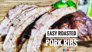 簡易篇｜簡易燒豬肋骨 (Eng Sub) - Simple Roast Pork Ribs