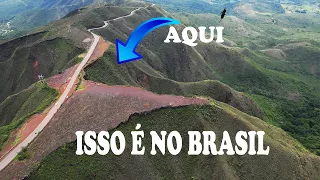 PORQUE os CARROS CAEM no BURACO FUNDO o drone filmou