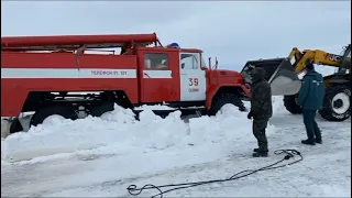 ЧП в Рязанской области, Скопинский район, р.п. Павелец 1.