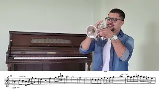 Bach - Mass in B minor - Piccolo Trumpet Excerpt - Daniel Leal