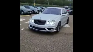 Mercedes E55 supercharger Sound💨💨