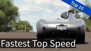 Forza Horizon 3: Top 10 - Fastest Top Speed Cars