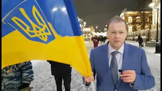 Обнаружены люди с украинским флагом, спрашивают будет ли война, нам надо что-то с ними сделать?