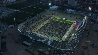 Более 20 тысяч человек собрал республиканский ифтар в Каспийске на стадионе «Анжи арена».