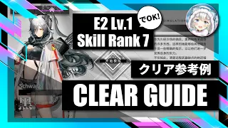 Paradox Simulation: Schwarz | Clear Guide【Arknights】