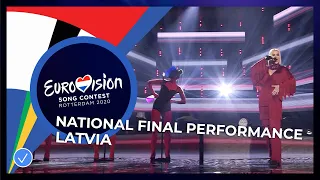 Samanta Tīna - Still Breathing - Latvia 🇱🇻 - National Final Performance - Eurovision 2020