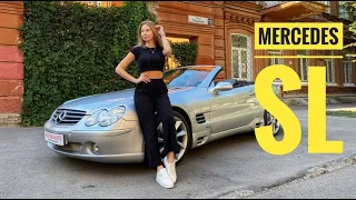 Mercedes SL обзор от Насти, Автосалон Boston, Приветули Красотули!