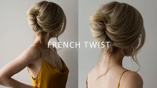 HOW TO: FRENCH ROLL UPDO HAIRSTYLE ✨ Perfect for Prom, Weddings, Work