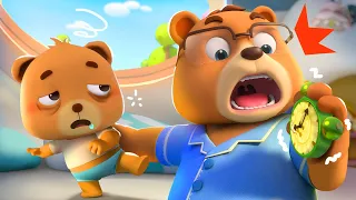 The Bear Babies Overslept! | The Bears Family | Cartoons | Cartoon for Kids | BabyBus