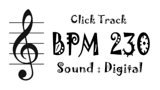 【BPM 230】Digital - Click Track Metronome