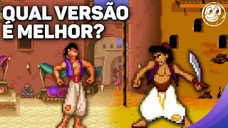 Afinal de contas, Aladdin é melhor no SNES ou Mega Drive?