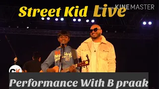 Guitar Boy Shivam with B Praak | A Street Kid Performing In Swag Fest |