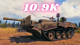 Strv 103B - 10.9K Damage World of Tanks Replays