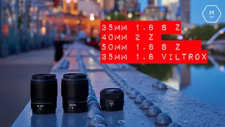 Nikon Z 40mm f/2 Vs 35mm 1.8 S / 50mm 1.8 S / Viltrox 35mm 1.8 | Matt Irwin