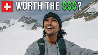 $250 Swiss Train To Top of Europe  - Jungfraujoch Vlog 🇨🇭