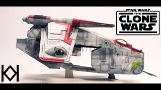 3D Print and Paint a Clone Wars Republic Gunship | Star Wars Legion