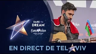 Chingiz - Eurovision 2019 - Azerbaijan - Azərbaycan - Truth acoustic version - Press Conference