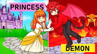 The Princess That Fell In Love With A Demon... (Roblox Roleplay)