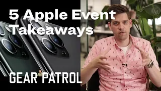 Apple September Event 2019: 5 Important Highlights