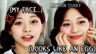 tzuyu's face looks like *an egg*? (ft. dahyun)