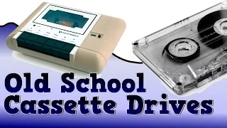 How old school cassette tape drives worked