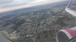 Friedrichshafen - Skopje Flight Wizzair A321