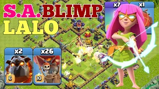 TH15 Super Archer Blimp Lalo Strategy! Legend League Attacks 2022 Nov! Clash of Clans