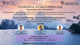 Webinar  - "Tourism & World Heritage – Maximizing Benefits, Boosting Nature"