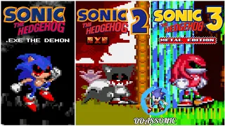 Creepy Versions Style in Sonic Trilogy • Sonic Hack