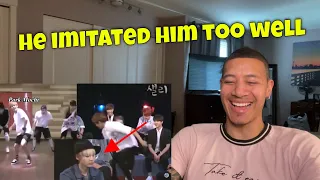 Reacting to BTS IMITATING EACH OTHER!!