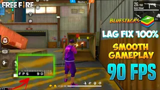 Bluestacks 5 Lag Fix 90FPS Setting on Low End PC || Unlock 90FPS in Free Fire