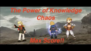 DFFOO Global: The Power of Knowledge Chaos Lv 180.