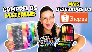 Testando os Materiais Mais Desejados da Shopee !!