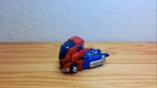 Transformers Animated Deluxe Cybertron Mode Optimus Prime Review; That's Just Prime! Ep 14