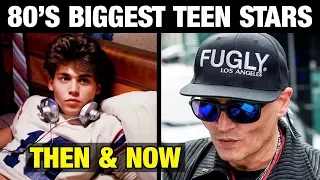 80s BIGGEST TEEN MOVIE STARS ⭐ THEN AND NOW 🎬