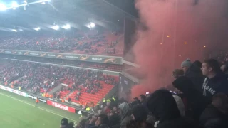 Standard Luik-Ajax 08.12.2016 (Pyro uitvak)