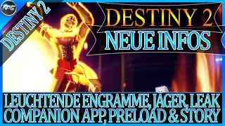 DESTINY 1&2 - PRELOAD, STORY, LEAK, JÄGER INFO & COMPANION APP..[german/deutsch/HD]