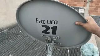 COMO FAZER O APONTAMENTO de sua antena SKY usando apenas o aparelho