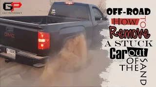 Off-Road: How to Remove a Stuck Car out of the Sand