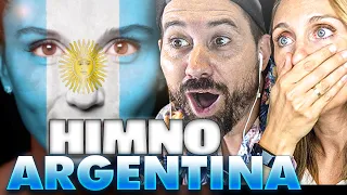 ESPAÑOLES REACCIONAN al HIMNO de ARGENTINA 🇦🇷 *PRIMERA VEZ*