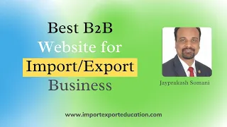 Which Is Best B2B Website For Import/Export Business?
