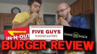 In-N-Out vs Shake Shack vs Five Guys WHICH IS BEST?