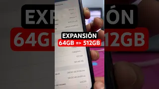 iPhone 11 expansion de 64GB a 512GB