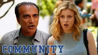 Britta Vs. Abed's Dad | Community