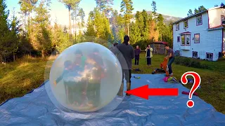 How many people can fit inside a 6 ft balloon?