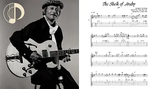 Paul "Tchan Tchou" Vidal - The Sheik of Araby - Guitar Transcription